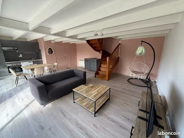 Maison meublée 2 chambres avec Jardin/location hivernale
