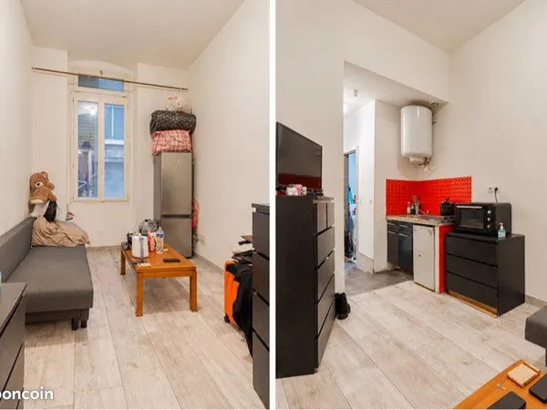 Studio 18 m² - Marseille 1er - Idéal investissement