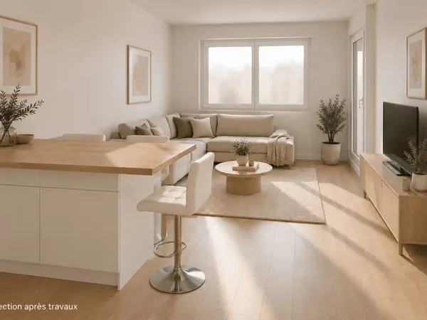 Appartement 4 pièces 60 m²