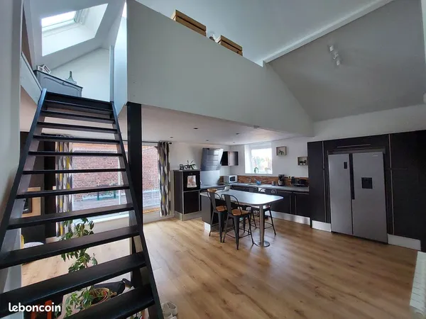 Appartement T2bis meublé avec terrasse