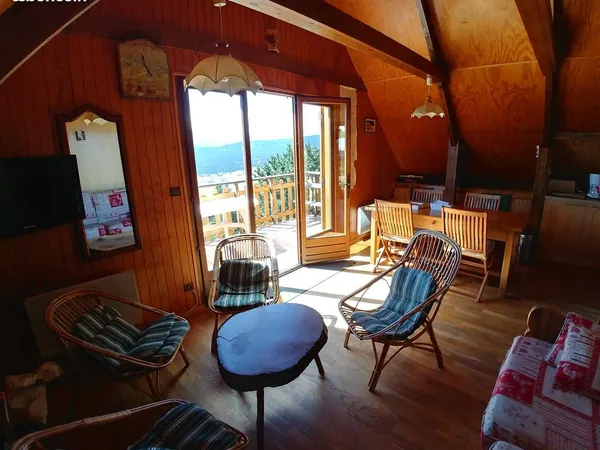 CHALET Individuel - Vue Panoramique -6 personnes disponible