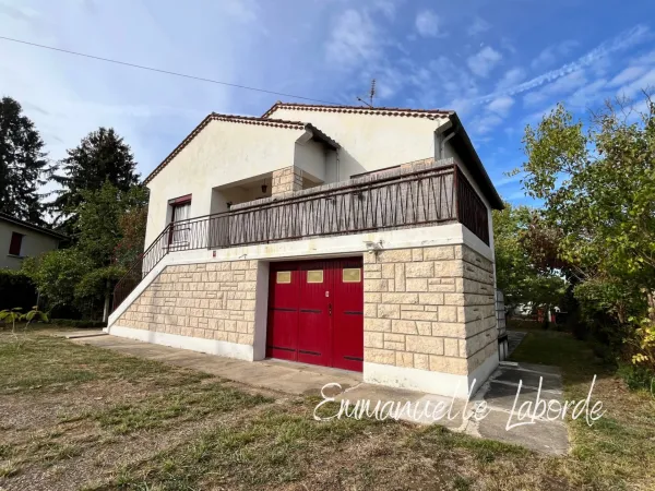 Maison 5 pièces avec jardin arboré à Bergerac (24)
