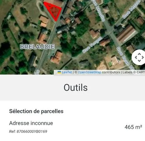 Terrain 595 m² constructible