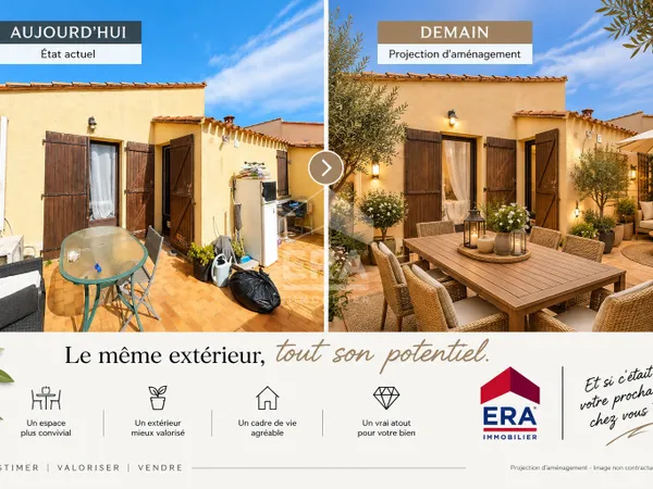 A VENDRE - SAINT CYPRIEN PLAGE - MAISON 3 FACES - JARDIN - PLACE DE PARKING PRIVATIVE