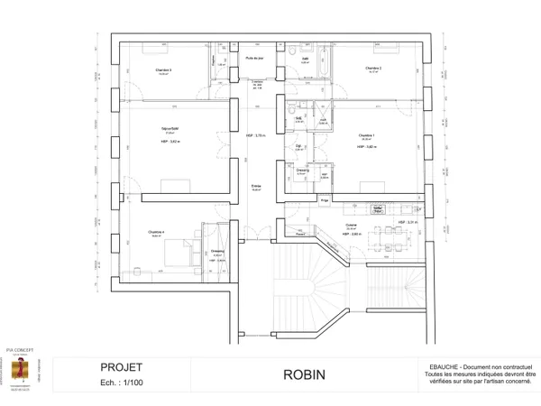 Vends quartier Capitole appartement 4ch + parking