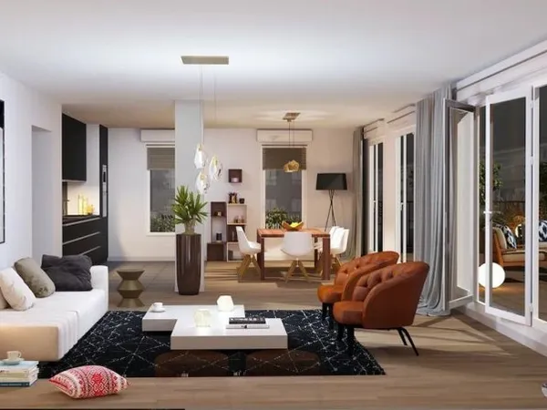 Appartement 3 pièces 62 m²