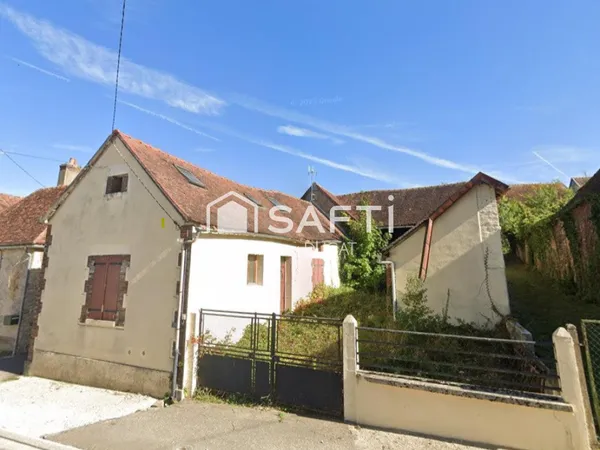 Maison à rénover avec grange.