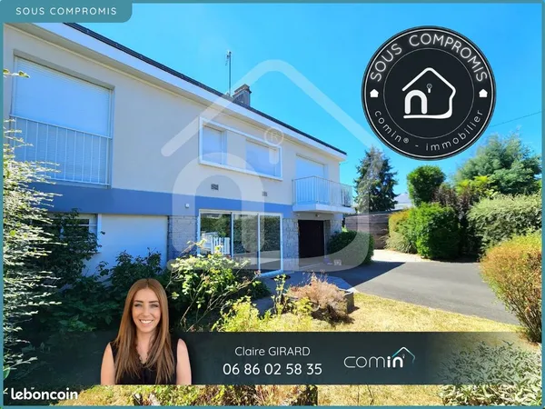 Les ponts-de-cé / quartier résidentiel : coup de coeur pour cette grande maison familiale aux presta