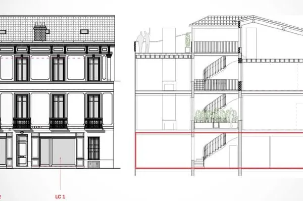 Local commercial 2 pièces 63 m²