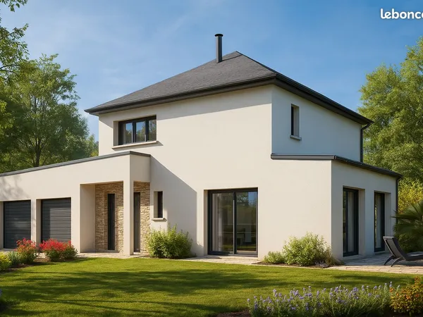Projet terrain + maison sur la commune de lannion