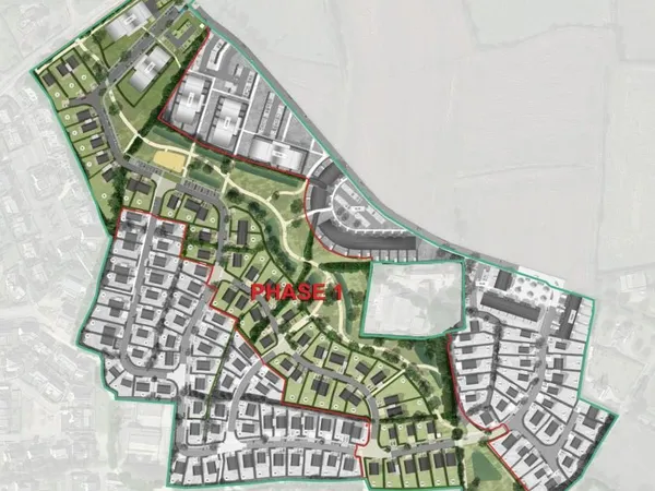 Terrain 398 m² Guilers
