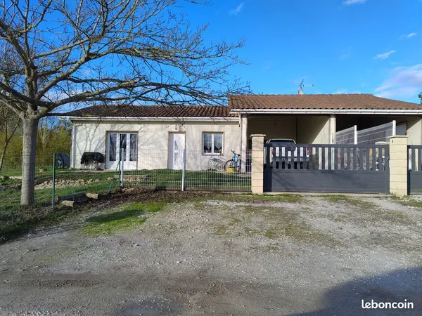 Maison t3 blan 81700