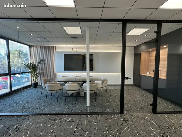 Bureau individuel climatisé - Espace co-working - Parc européen