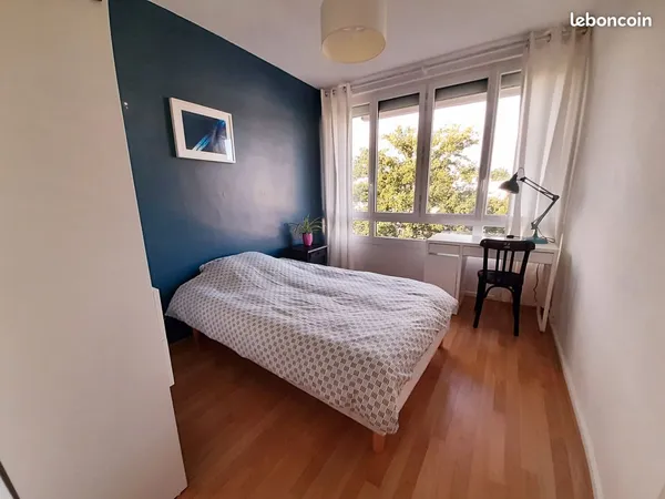 Chambre meublée en colocation - Pont du Cens - 7 min bus du Campus - Chambre 3