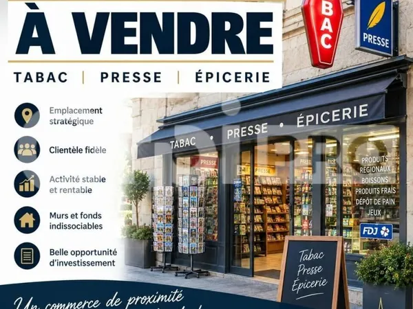 Fonds de commerce 160 m²
