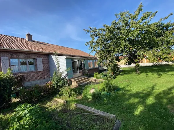 Maison individuelle de plain-pied au coeur de Ruminghem