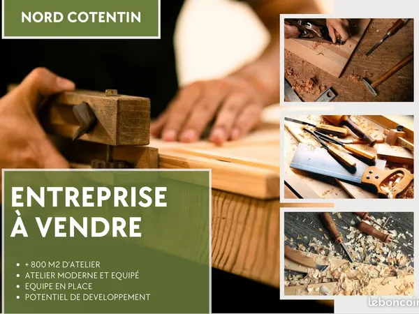 À céder - Entreprise de menuiserie - Nord-Cotentin