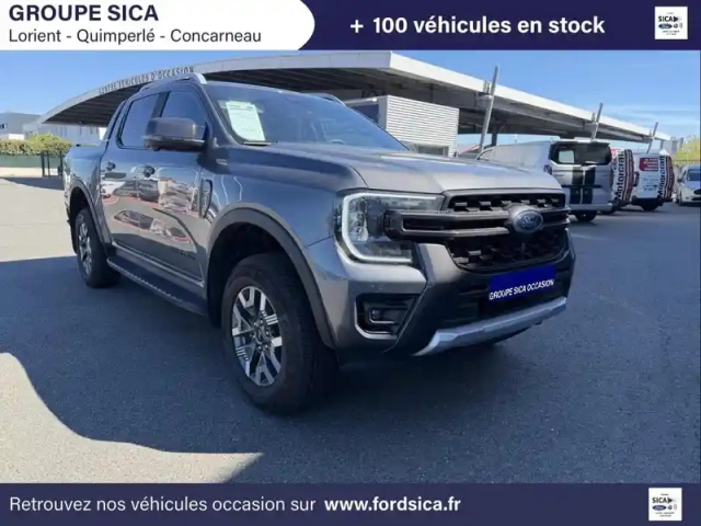 Ford Ranger 2.3 ecoboost gtdi 281ch stop&amp;start double cabine wildtrak 4x4 bva10 — photo 2