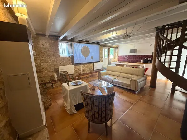 Maison 75m2 - 2 chambres + jadin