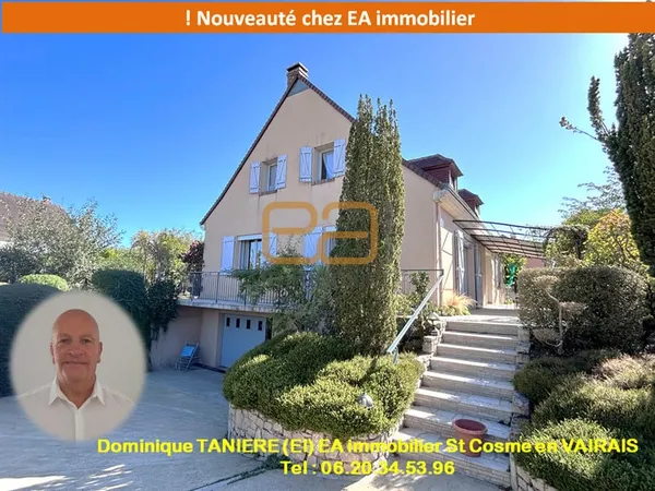 Maison 3 chambres avec hauteur sous plafond, sol et escalier marbre, proche centre ville