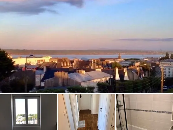Appartement lumineux avec vue dégagée - Brest Recouvrance 🌊