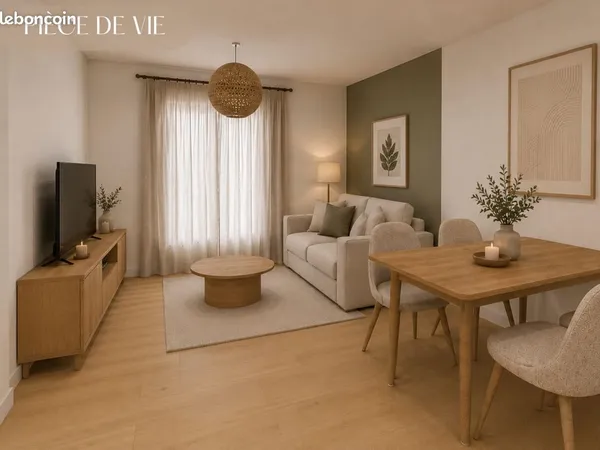Appartement 2 pièces 33 m²