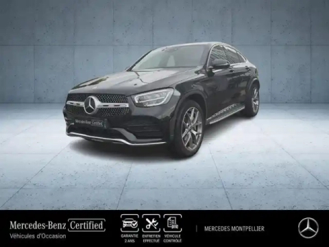 Mercedes Glc coupé 300 de 194+122ch amg line 4matic 9g-tronic