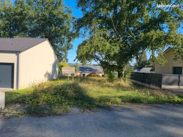 Terrain constructible viabilisé ouest de Limoges