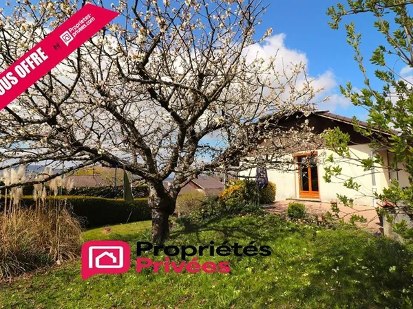 Maison individuelle 122 m², 3 chambres, terrain 1000m²