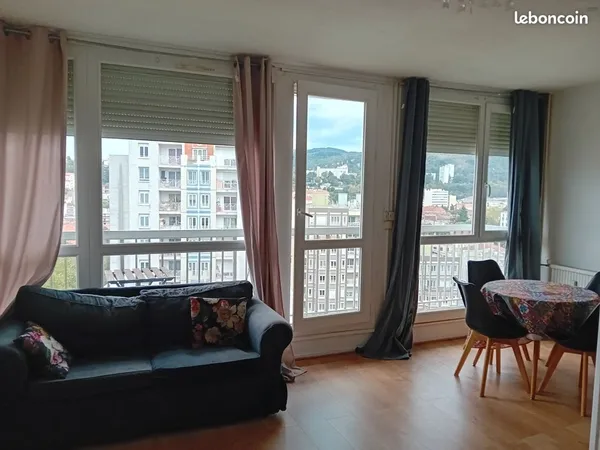 Appartement 40m2 avec balcon +cave+garage