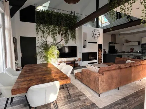 Loft avec jardin terrasse