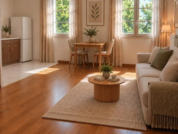 Studio meublé 30,60 m² entièrement rénové + parking sous-sol - Herblay-sur-Seine