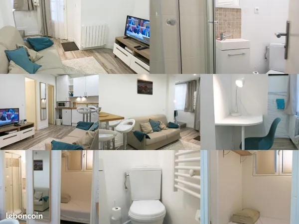 Joli appartement type F2 MEUBLE centre historique
