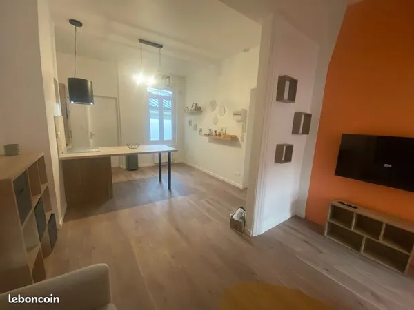 Appartement meublé 39m2 entièrement rénové