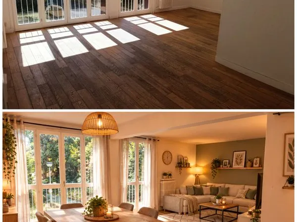 Appartement traversant 85,48 m² 3 chambres