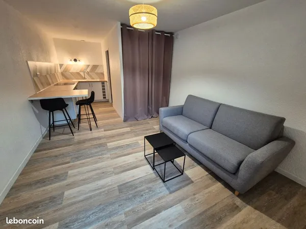 Studio 23m² meublé Wifi inclus