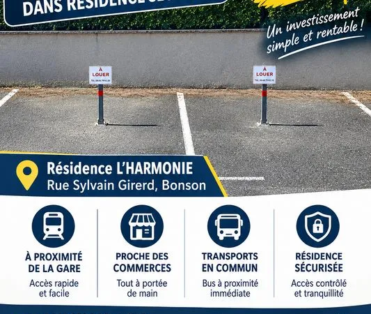 Vente de place de parking