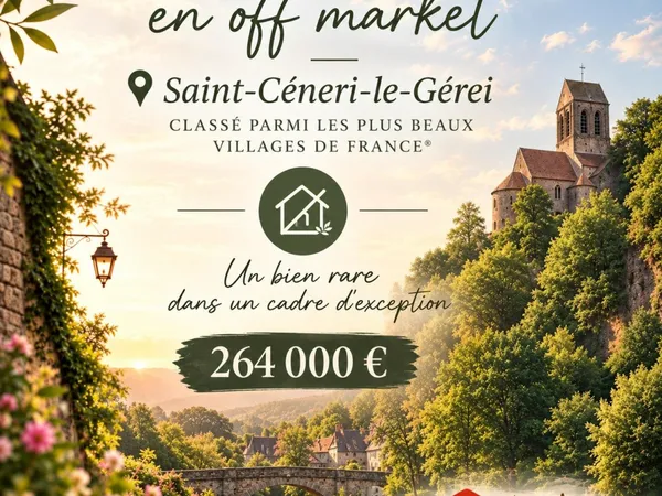 Maison à Saint-Céneri-le-Gérei