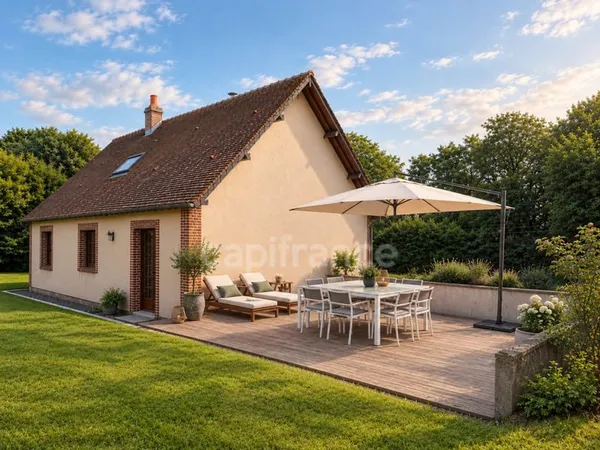 À Échauffour (61370), découvrez cette spacieuse maison familiale de 135 m², offrant 4 chambres, un v