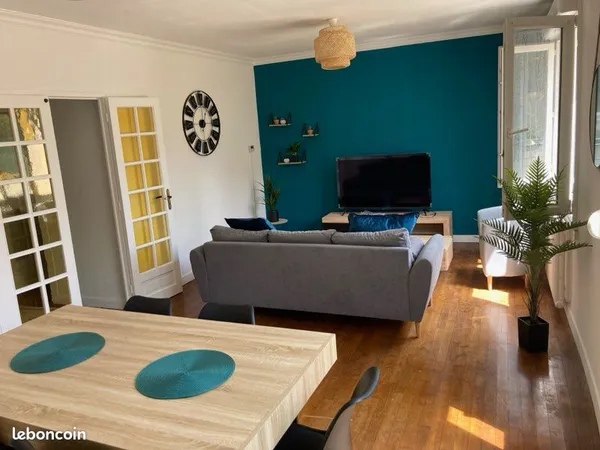 Chambre colocation maison Quimper jardin