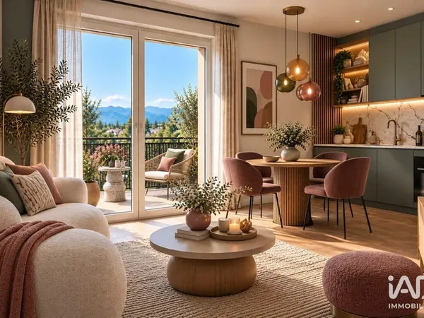 Appartement 2 pièces 39 m²