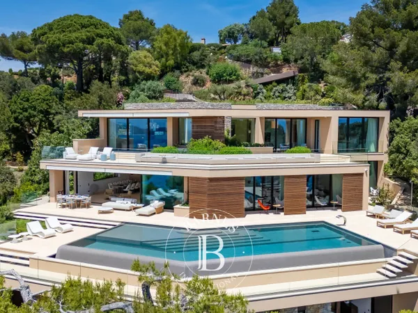 LA CROIX-VALMER - GIGARO - VUE MER - 6 CHAMBRES - PISCINE - SAUNA