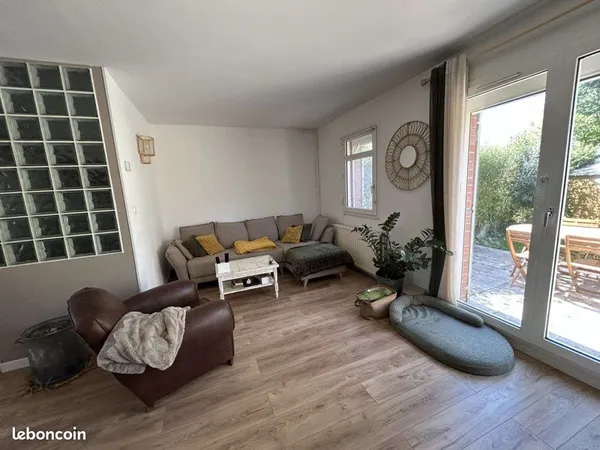 Maison 100 m² - Jardin, terrasse, garage 18 m² - DPE C - Amiens Sud-Est