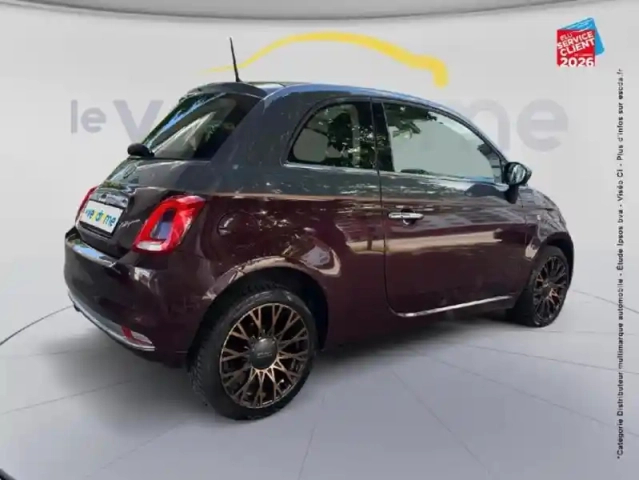 Fiat 500 1.2 8v 69ch eco pack collezione fall euro6d tpano — photo 6