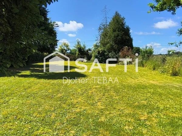 Terrain à bâtir clos plus de 1000 m²
