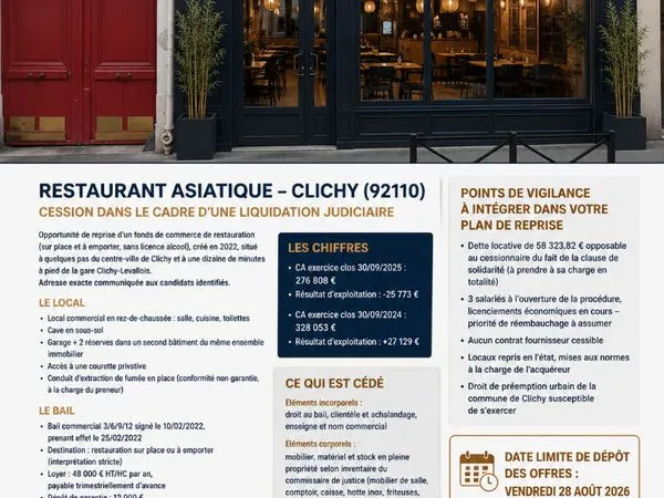 Restaurant CLICHY
