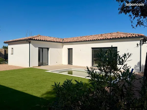 Maison neuve avec piscine et garage - Porto-Vecchio