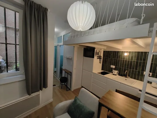 Studio 3 pièces 59 m²