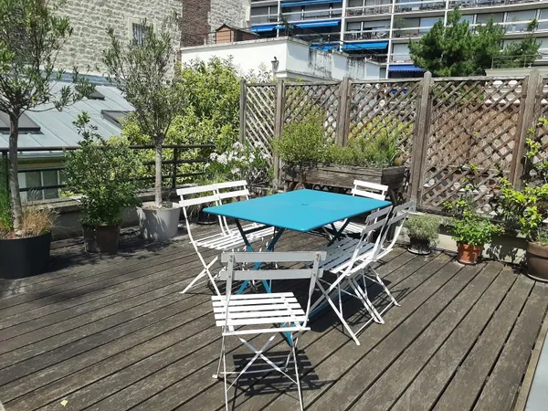A louer - Paris 14 (Denfert) - loft 3 pièces avec terrasse - bail mobilité 7 mois à partir de janvie