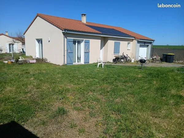 Vends Maison plain pied martres sur Morge
